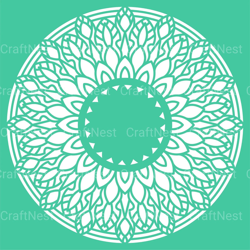 Mandala 3D Layered Papercut SVG Bundle - CraftNest - Digital Crafting and Art