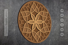 Mandala Art Laser Cut SVG Bundle - CraftNest - Digital Crafting and Art