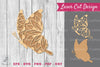 Mandala Butterfly Laser Cut Decoration Clipart Bundle