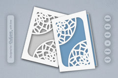 Mandala Corner Papercut SVG Bundle 7 - CraftNest - Digital Crafting and Art
