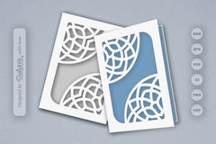 Mandala Corner Papercut SVG Bundle 5 - CraftNest - Digital Crafting and Art