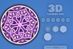 Mandala Deco Laser Cut SVG Bundle - CraftNest - Digital Crafting and Art