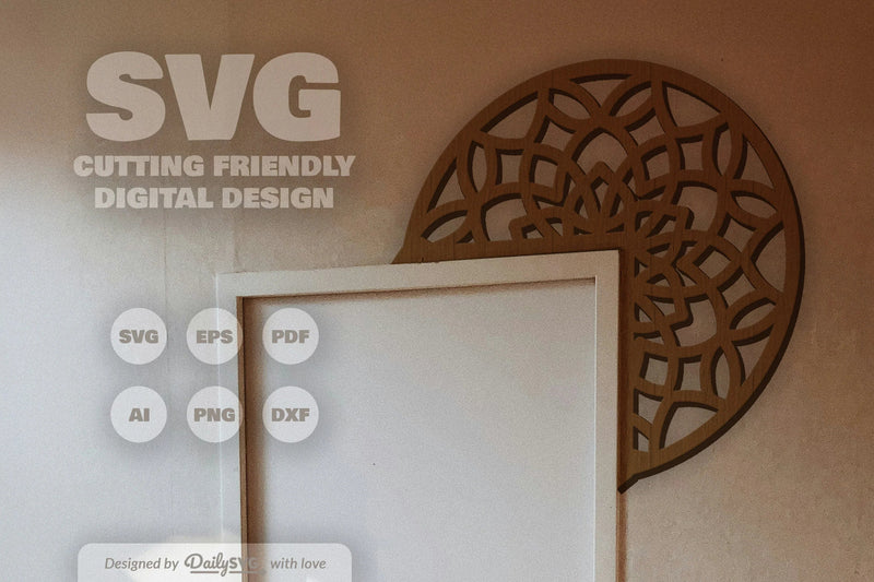 Mandala Design SVG Bundle Collection 2 - CraftNest - Digital Crafting and Art