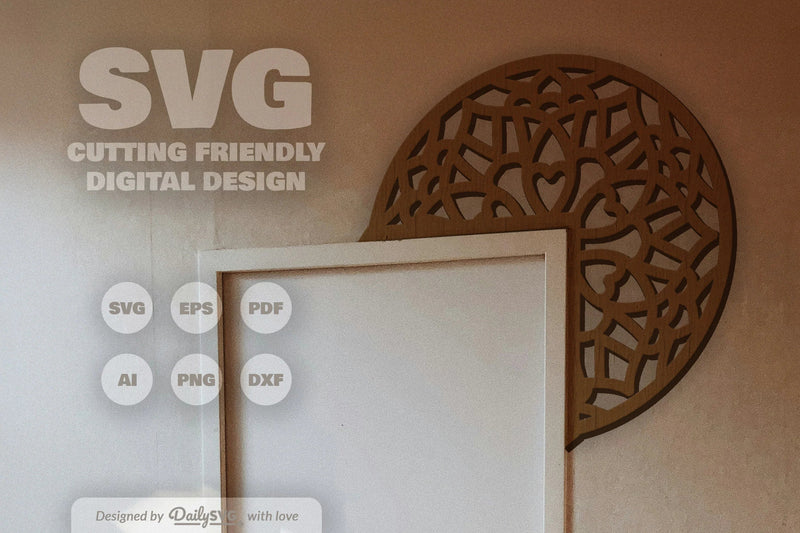 Mandala Design SVG Bundle Collection 1 - CraftNest - Digital Crafting and Art
