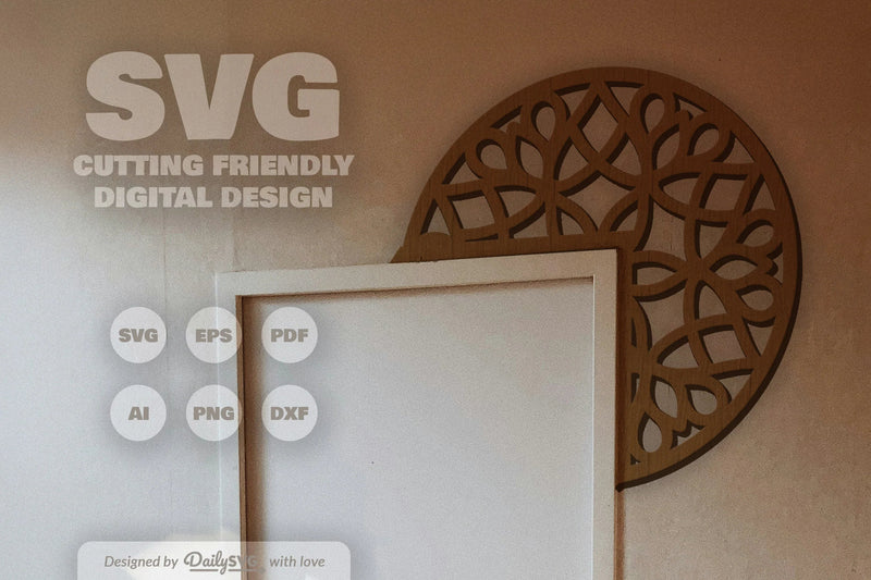 Mandala Design SVG Bundle 1 - CraftNest - Digital Crafting and Art