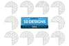 Mandala Door Corner Laser Cut Clipart - Daily SVG Bundles