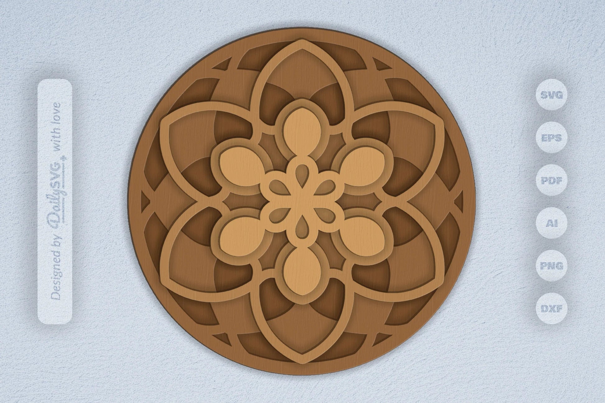 Mandala Energy Laser Cut SVG Bundle - CraftNest - Digital Crafting and Art