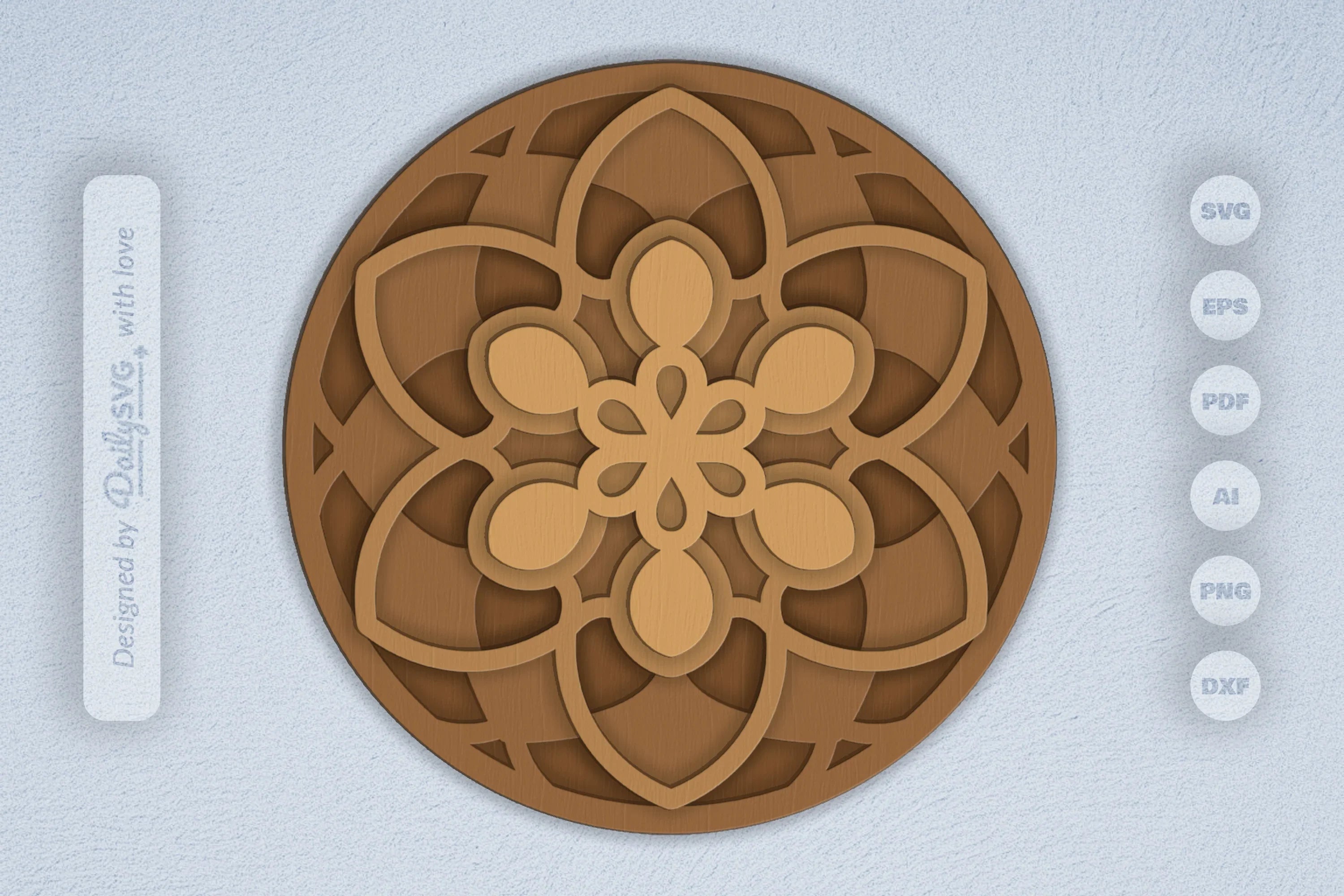 Mandala Energy Laser Cut SVG Bundle - CraftNest - Digital Crafting and Art