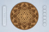 Mandala Flower Laser Cut SVG Bundle