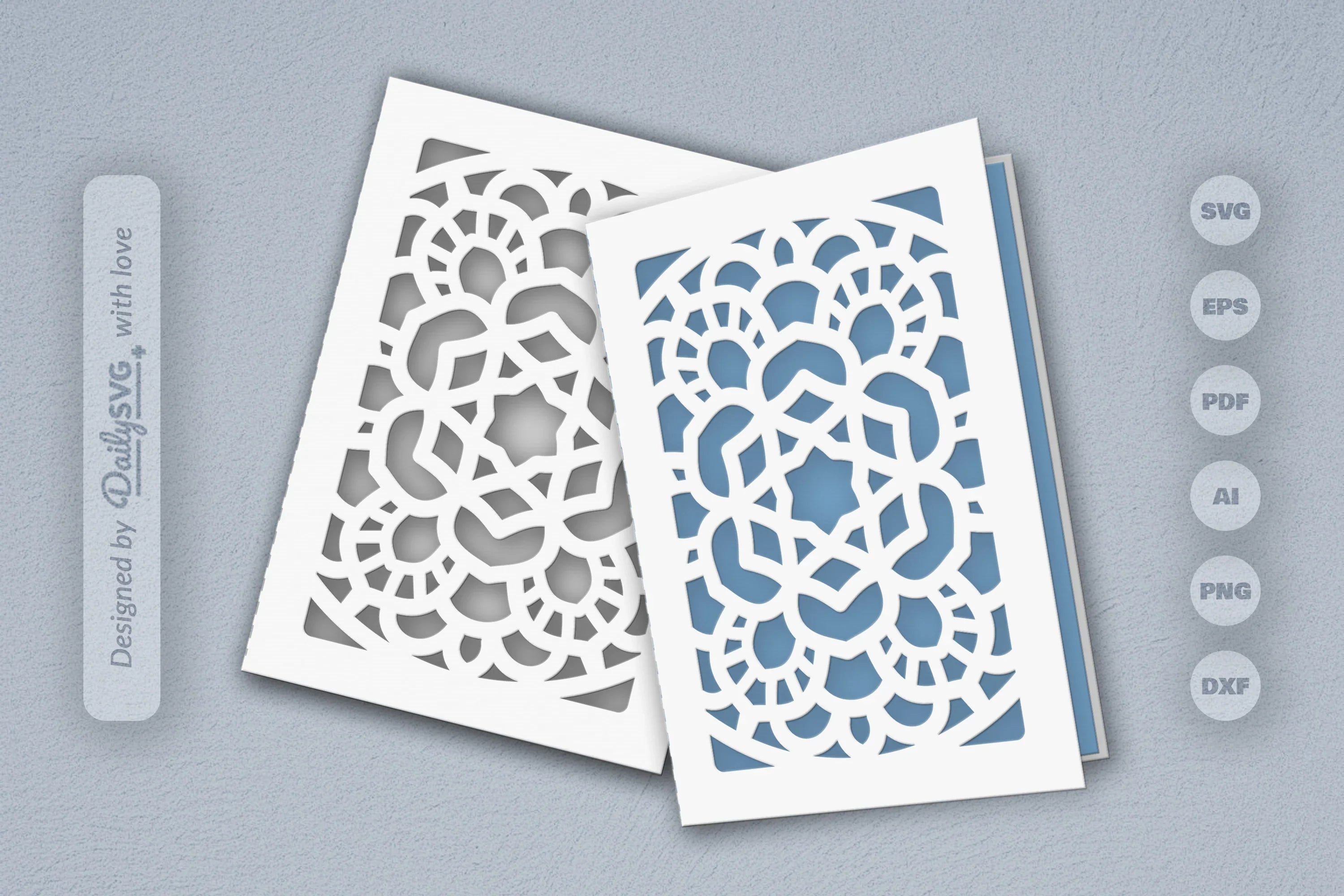 Mandala Papercut SVG Bundle 10 - CraftNest - Digital Crafting and Art