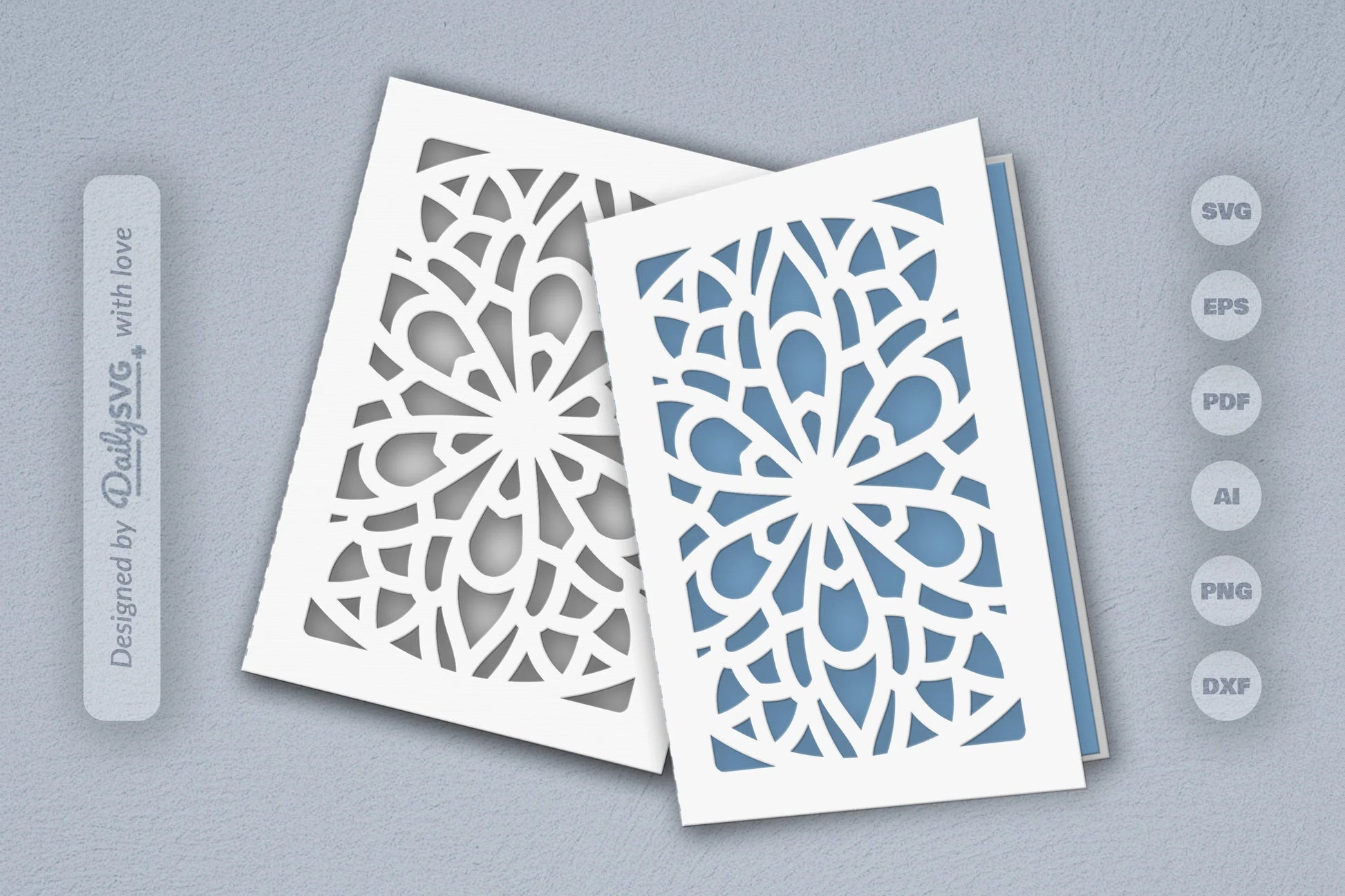Mandala Papercut SVG Bundle 1 - CraftNest - Digital Crafting and Art