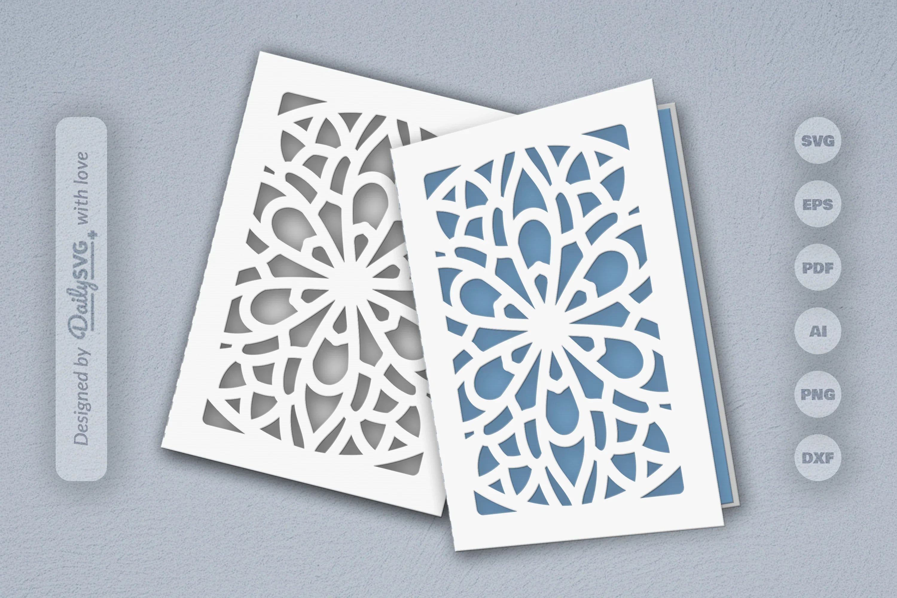Mandala Papercut SVG Bundle 1 - CraftNest - Digital Crafting and Art