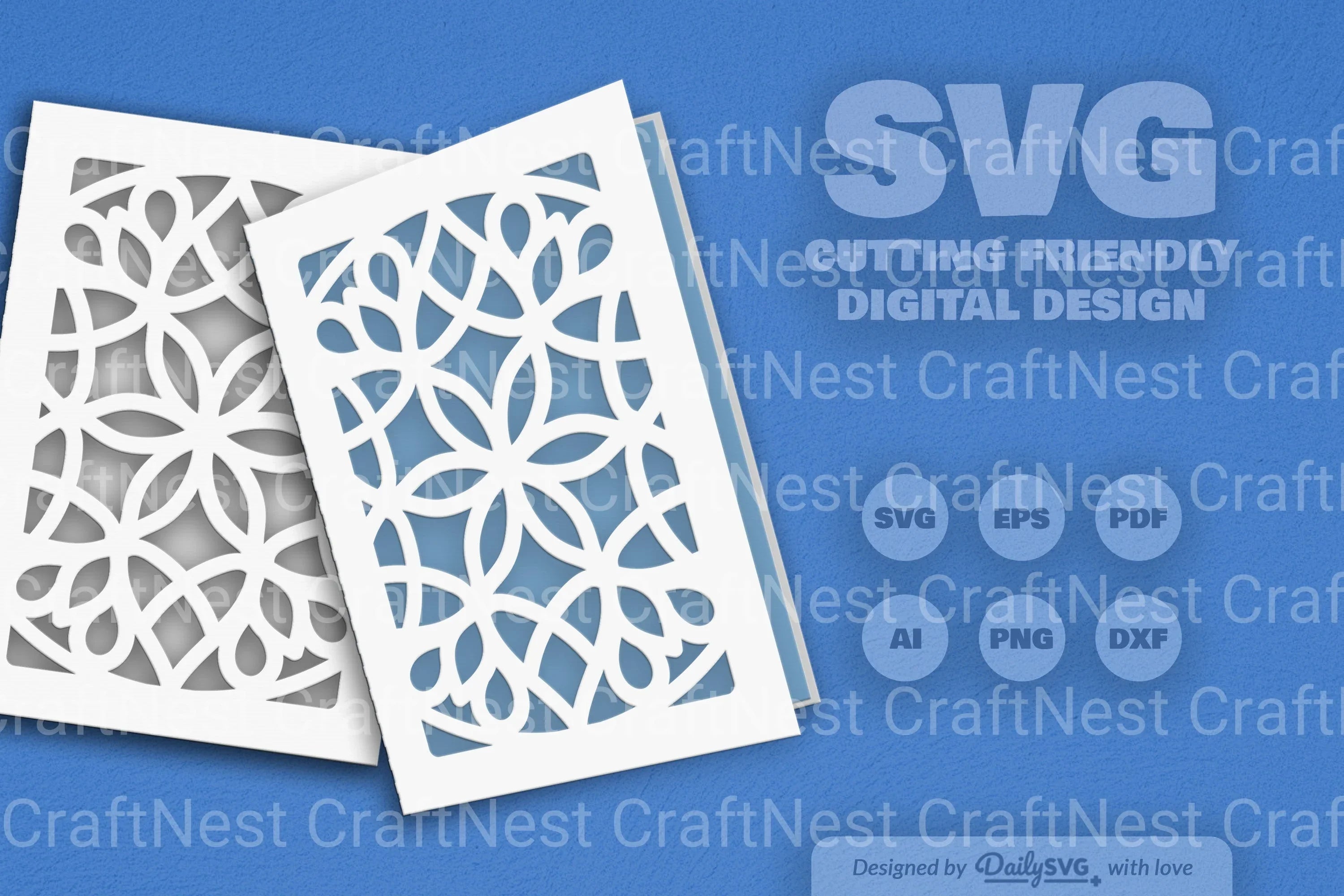 Mandala Papercut SVG Bundle for Crafting
