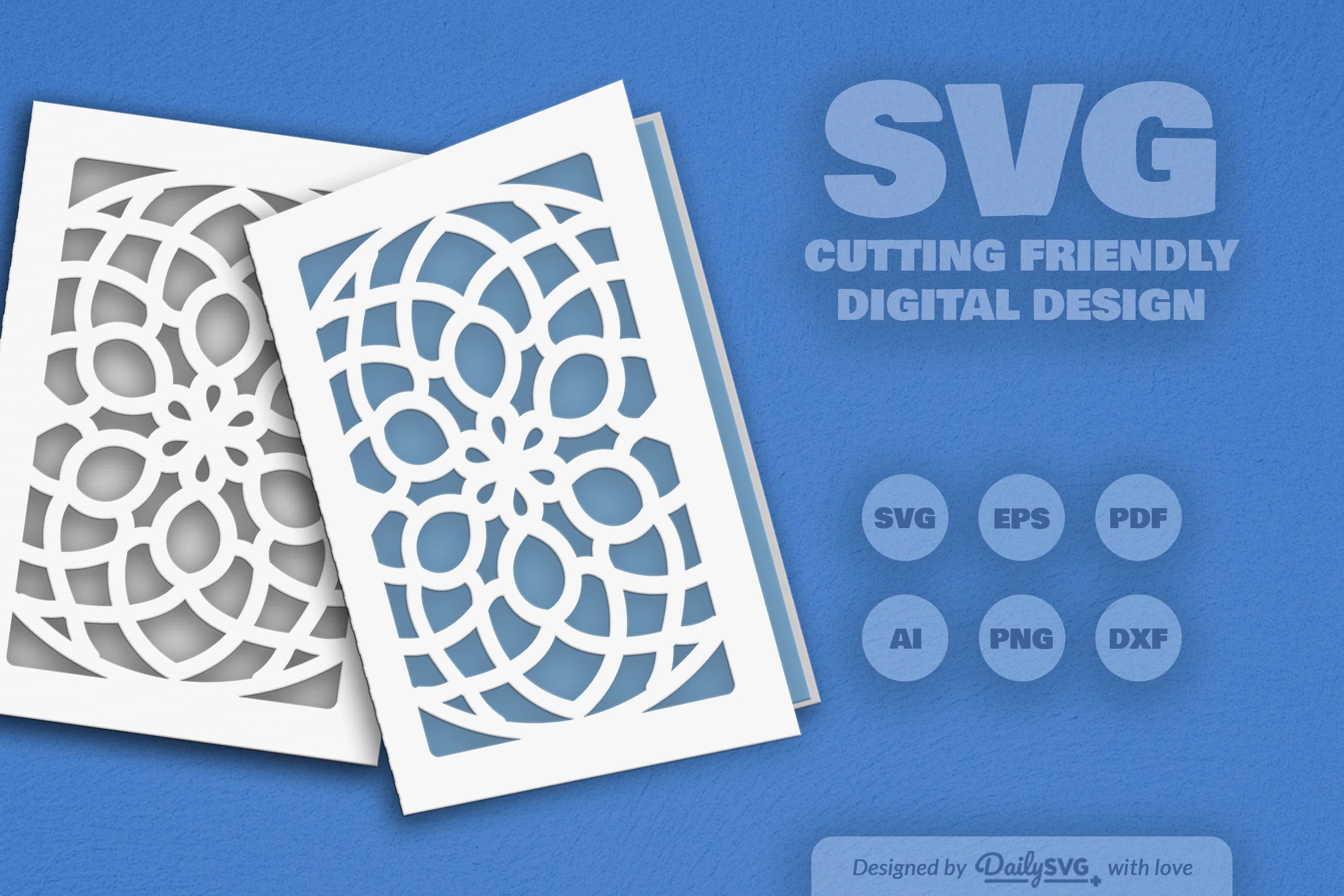 Mandala Papercut SVG Bundle 9 - CraftNest - Digital Crafting and Art