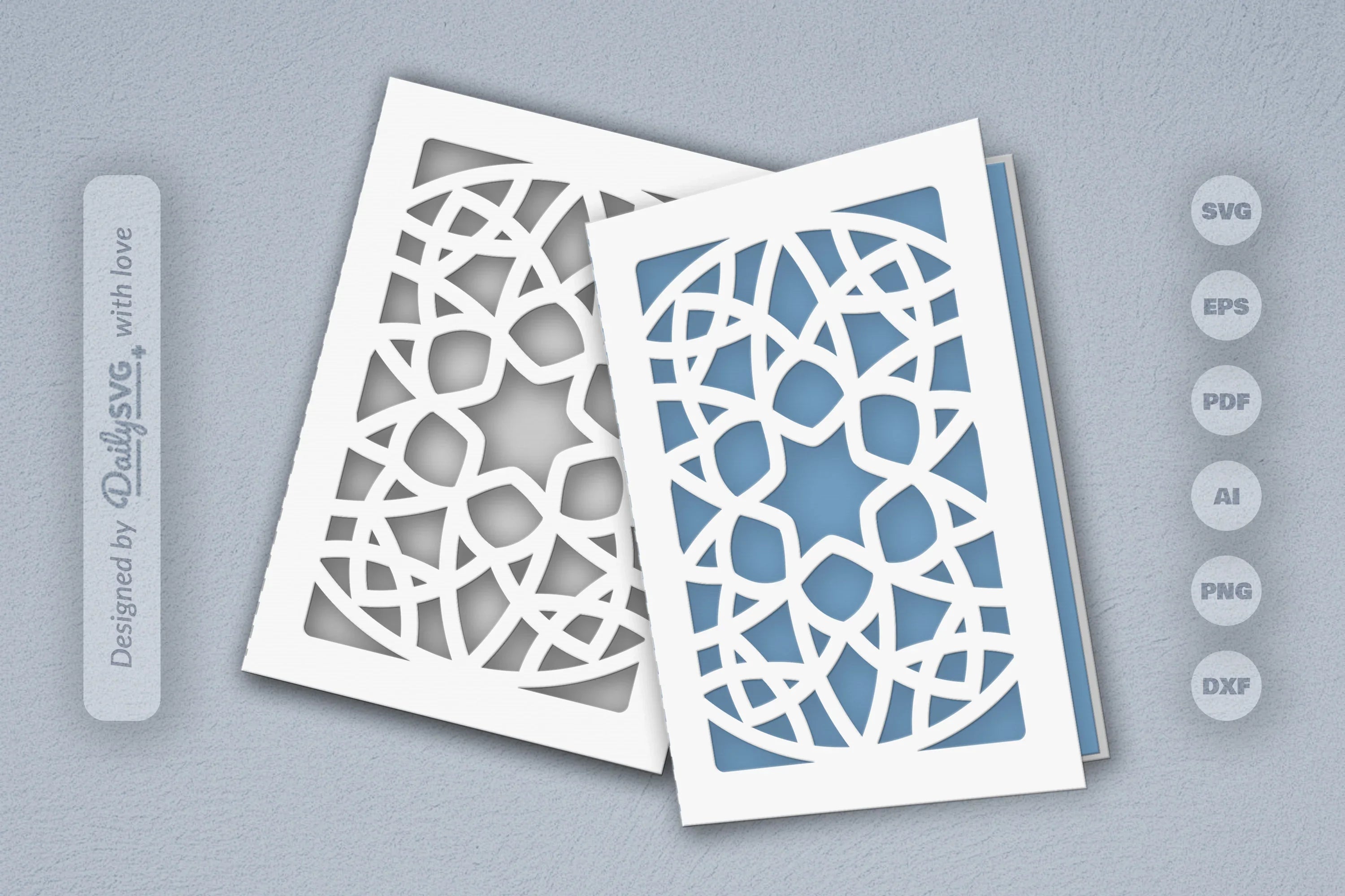 Mandala Papercut SVG Bundle 8 - CraftNest - Digital Crafting and Art