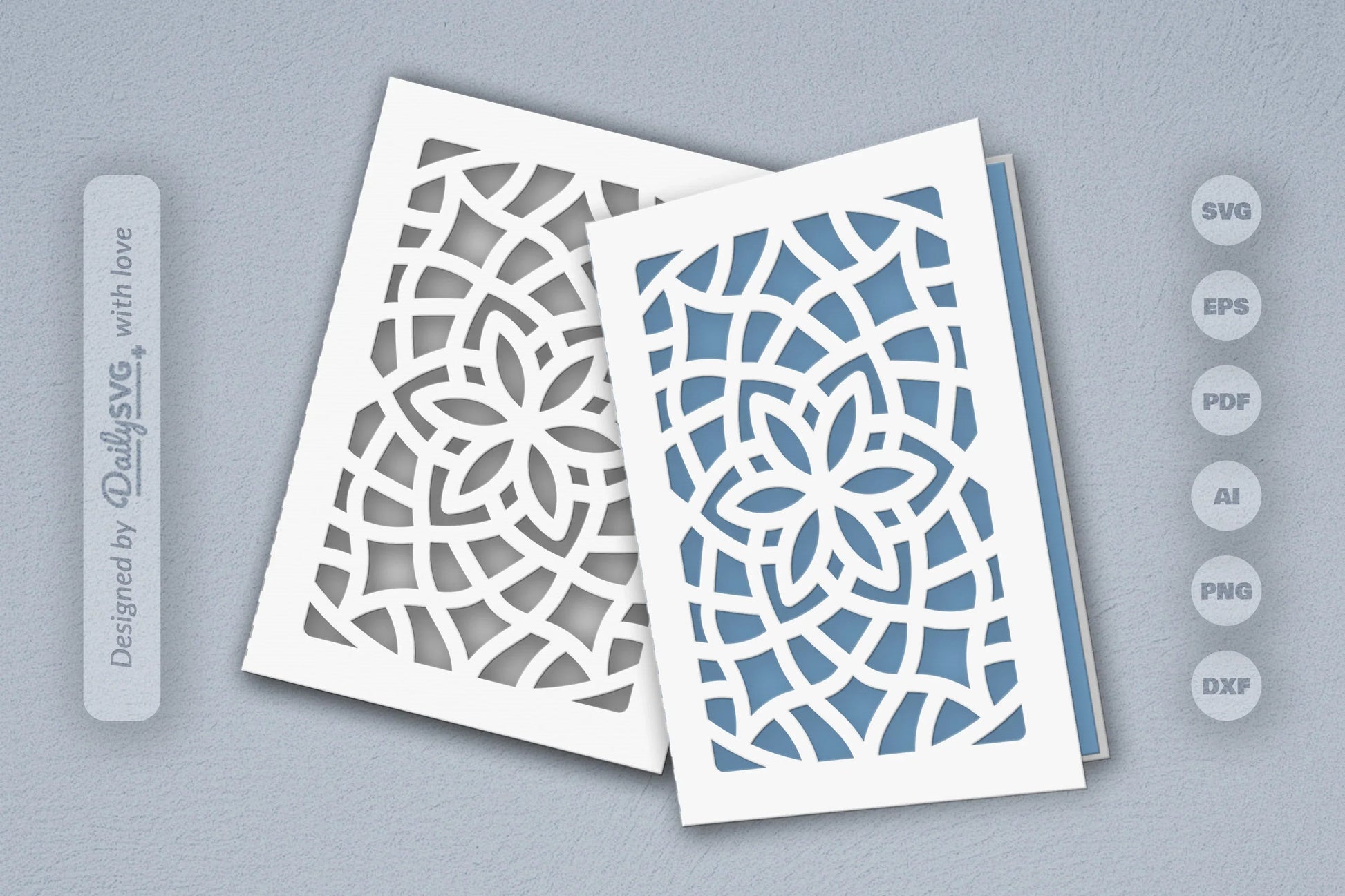 Mandala Papercut SVG Bundle 11 - CraftNest - Digital Crafting and Art