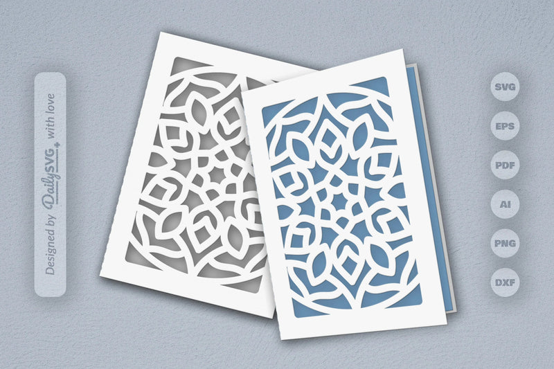 Mandala Papercut SVG Bundle Collection - CraftNest - Digital Crafting and Art