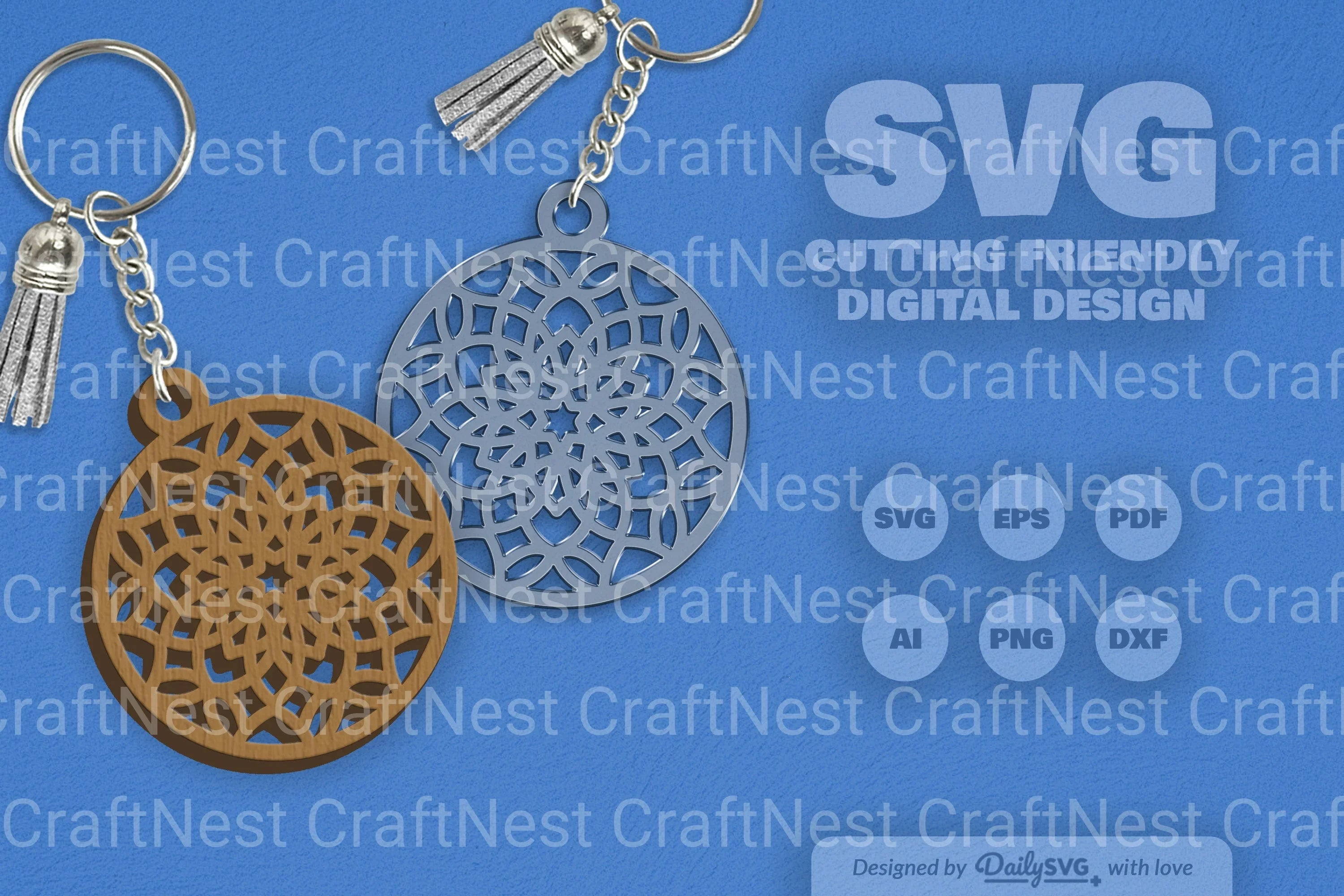 Mandala SVG Bundle for Crafting