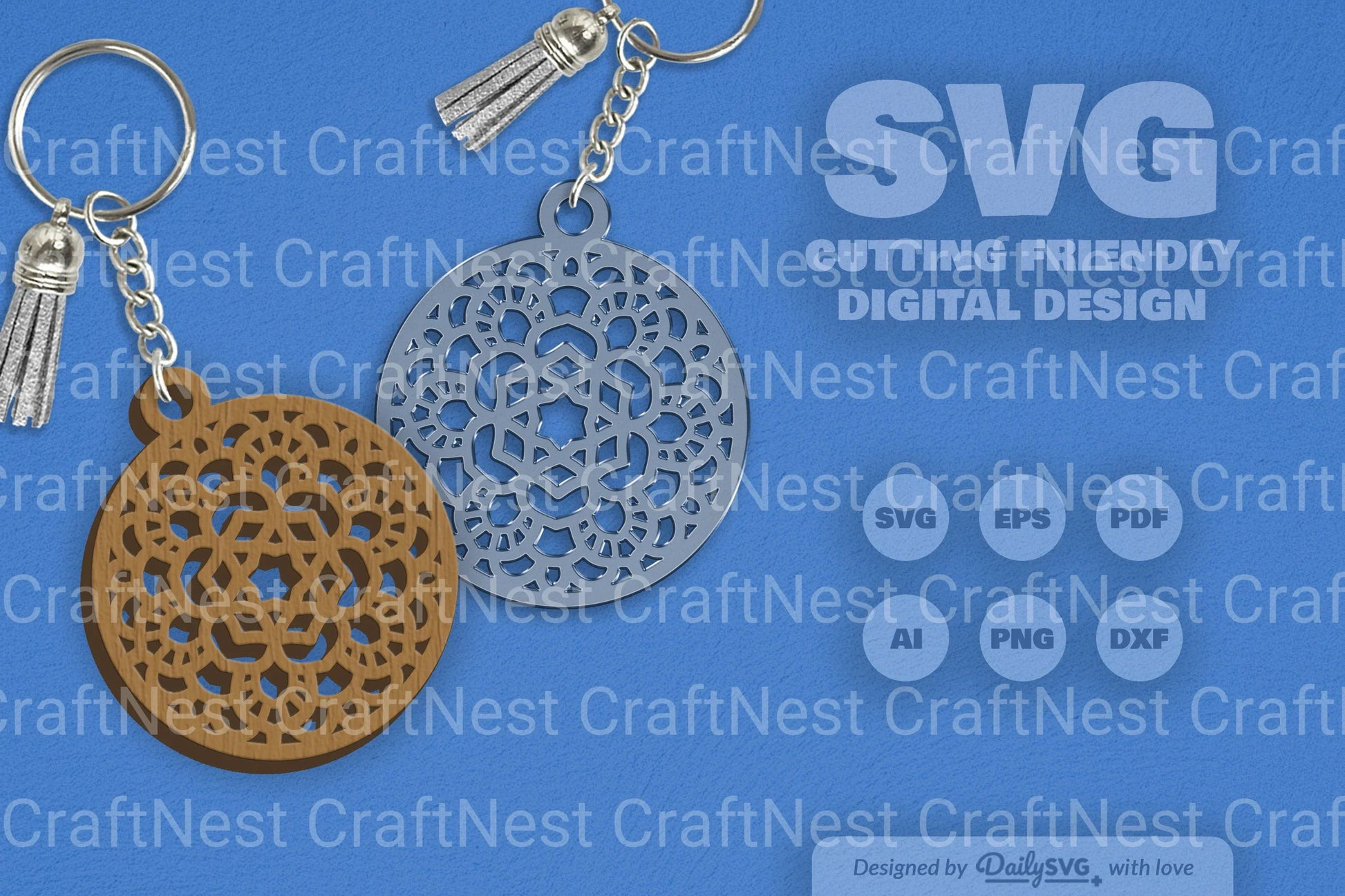 Daily Mandala Clipart SVG Bundle - CraftNest - Digital Crafting and Art