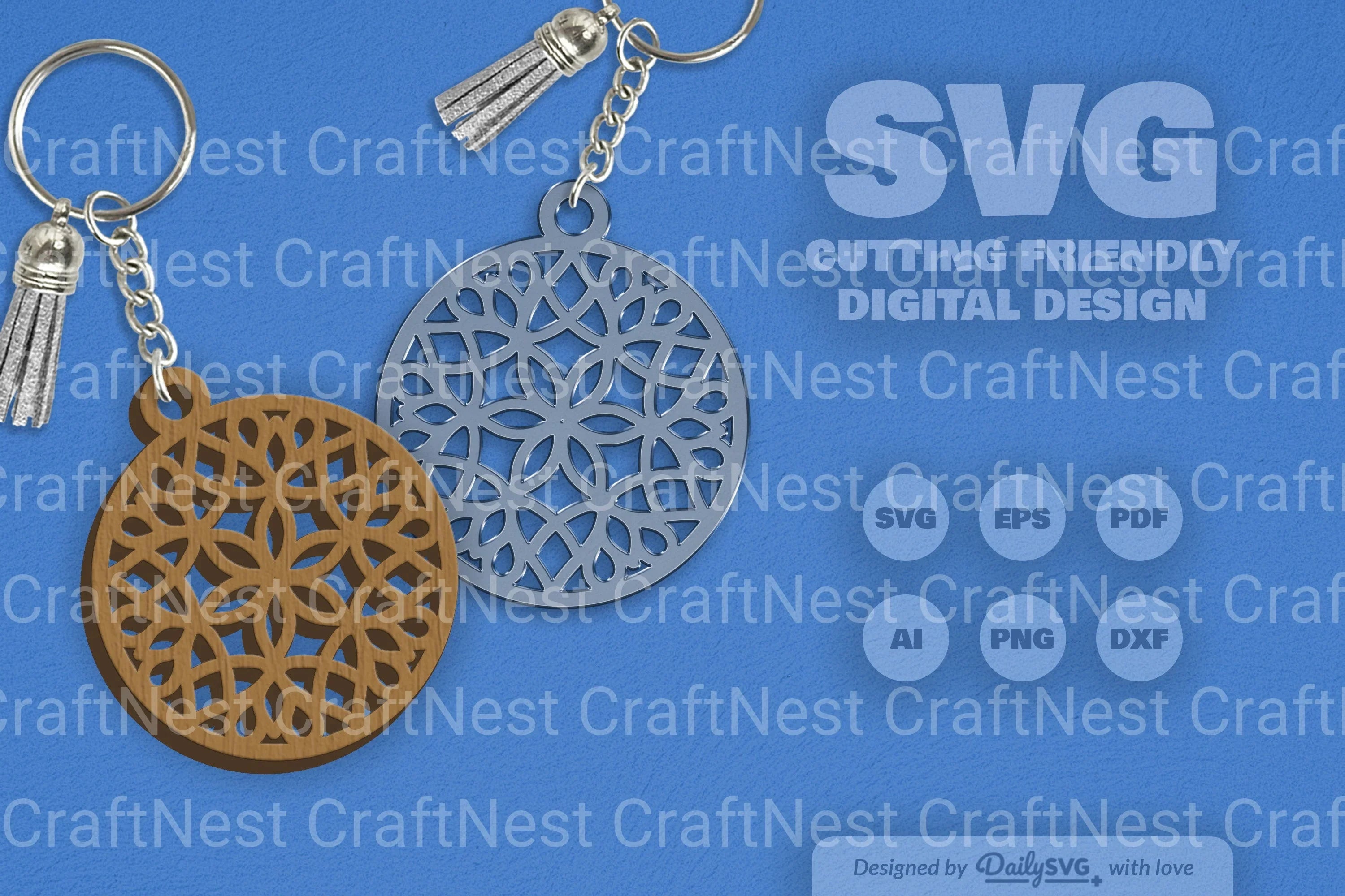 Daily Mandala Clipart SVG Bundle - CraftNest - Digital Crafting and Art