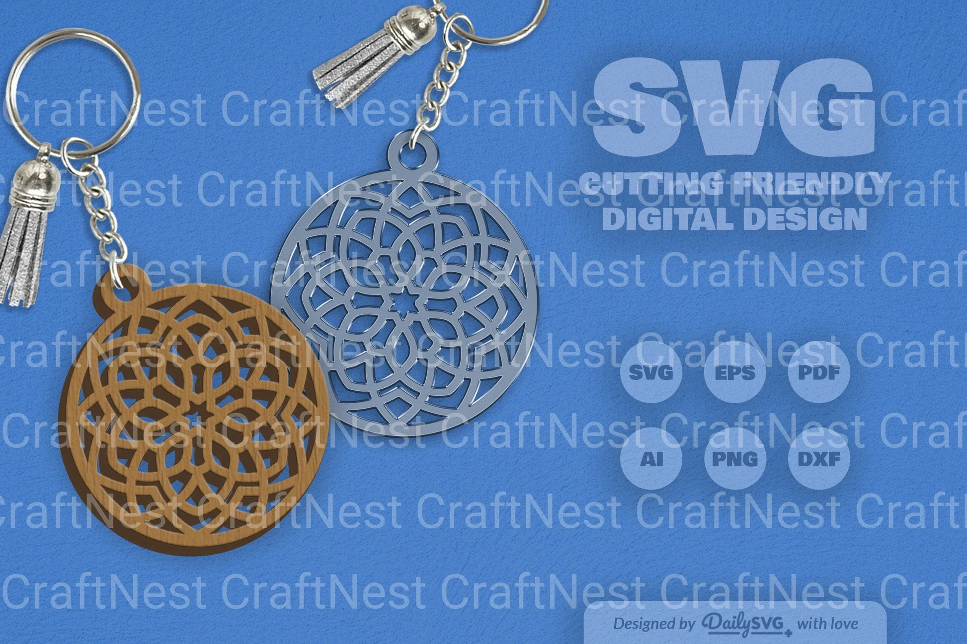 Daily Mandala Clipart SVG Bundle - CraftNest - Digital Crafting and Art