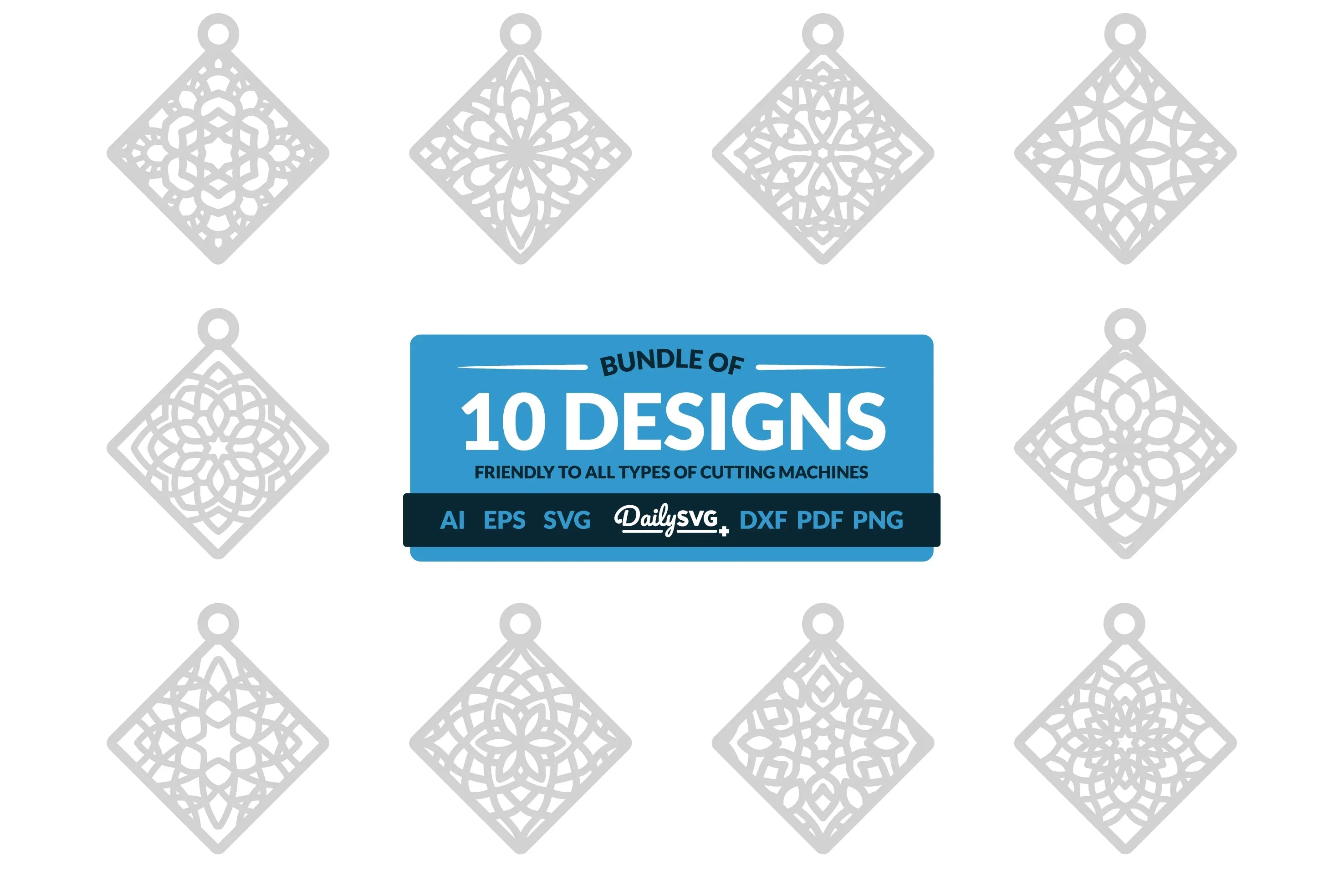 Daily SVG Bundles Mandala Kite Clipart - CraftNest - Digital Crafting and Art