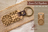 Mandala Laser Cut Keychain Clipart Bundle