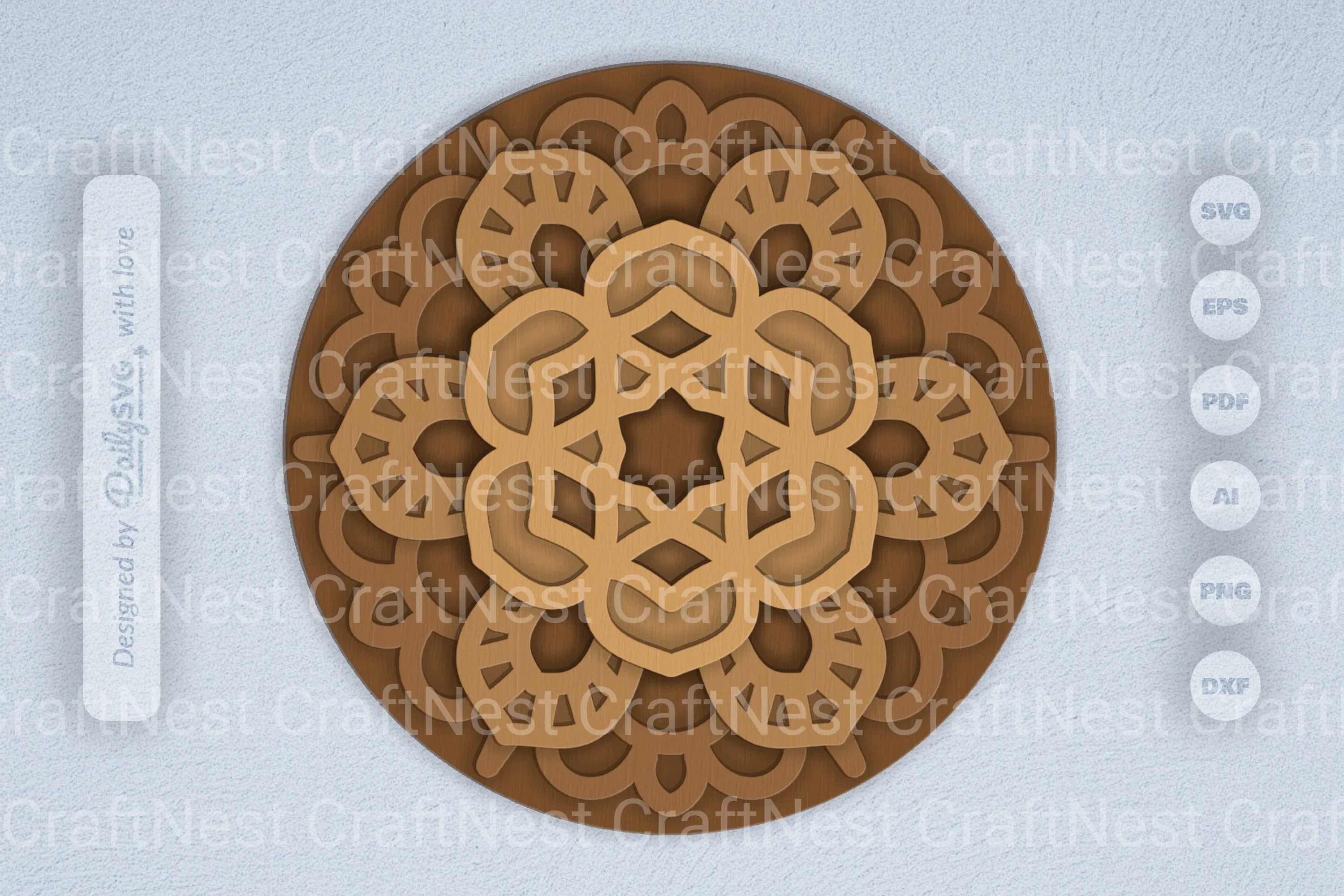 Mandala Laser Cut SVG Bundle