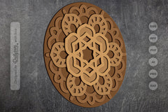 Mandala Laser Cut SVG Bundle - CraftNest - Digital Crafting and Art