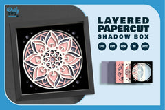 Mandala Papercut SVG Bundle for Crafting - CraftNest - Digital Crafting and Art