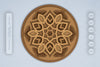 Mandala Leaves Laser Cut SVG Bundle