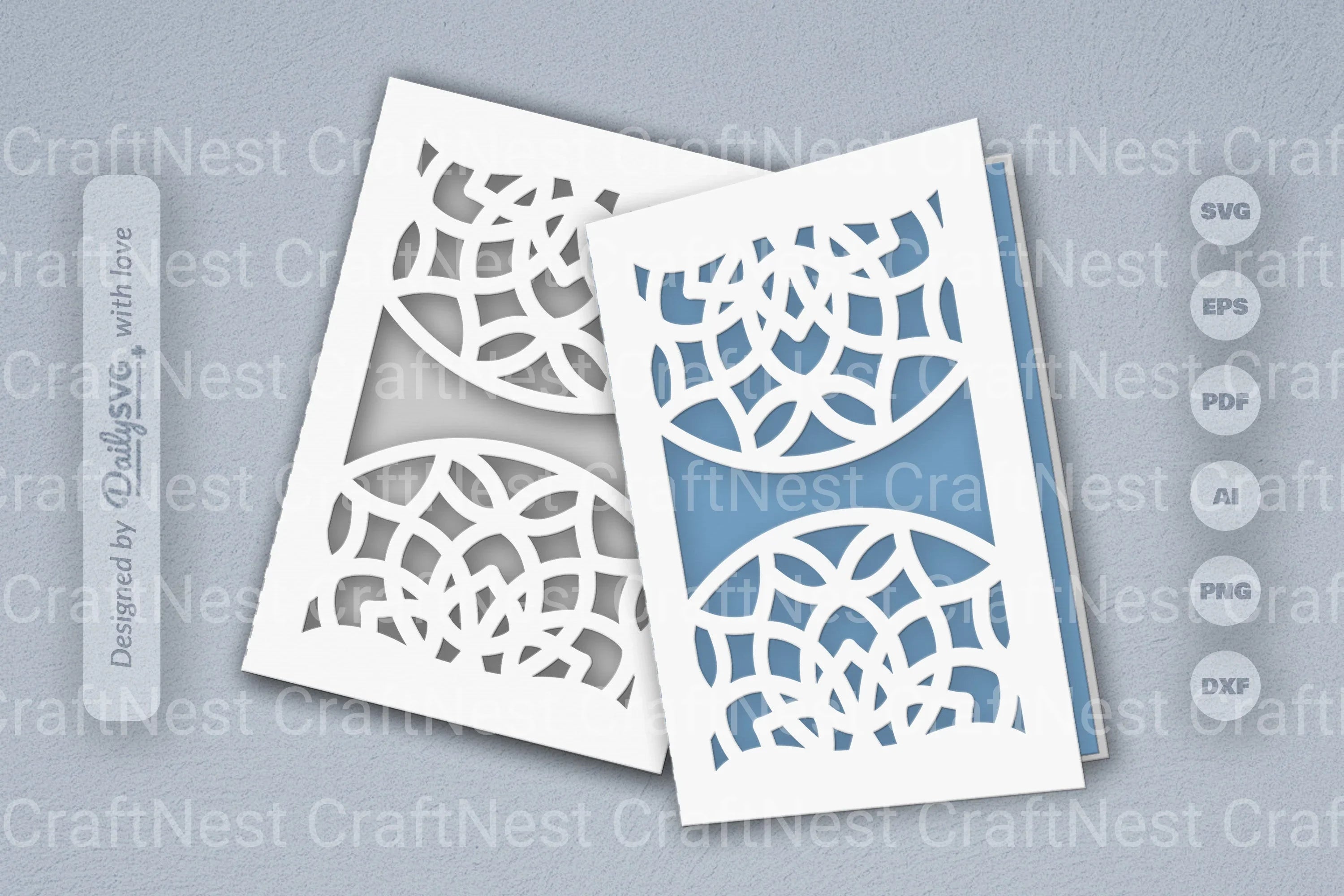 Mandala Mirror Papercut SVG Bundle