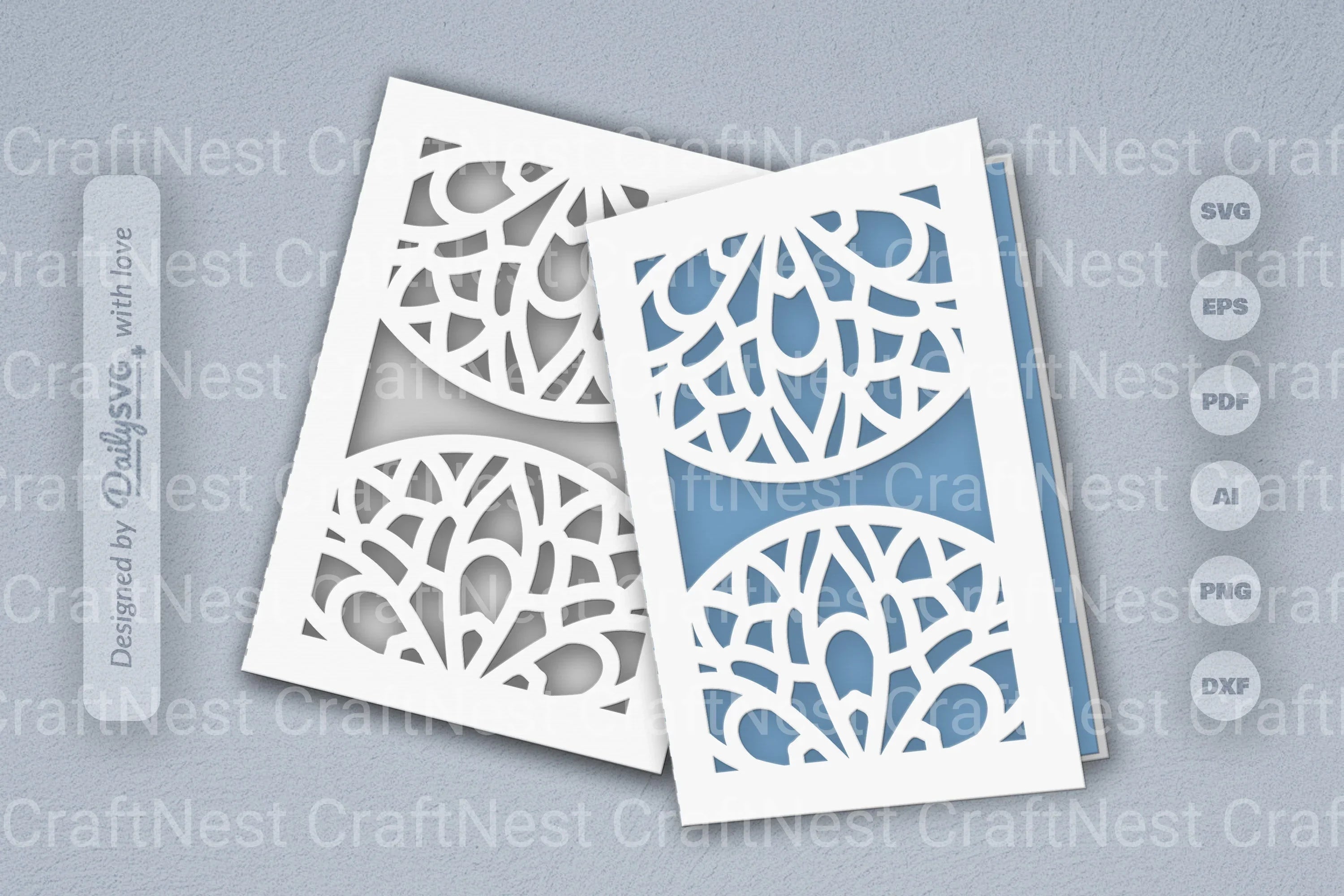 Mandala Mirror Papercut SVG Bundle