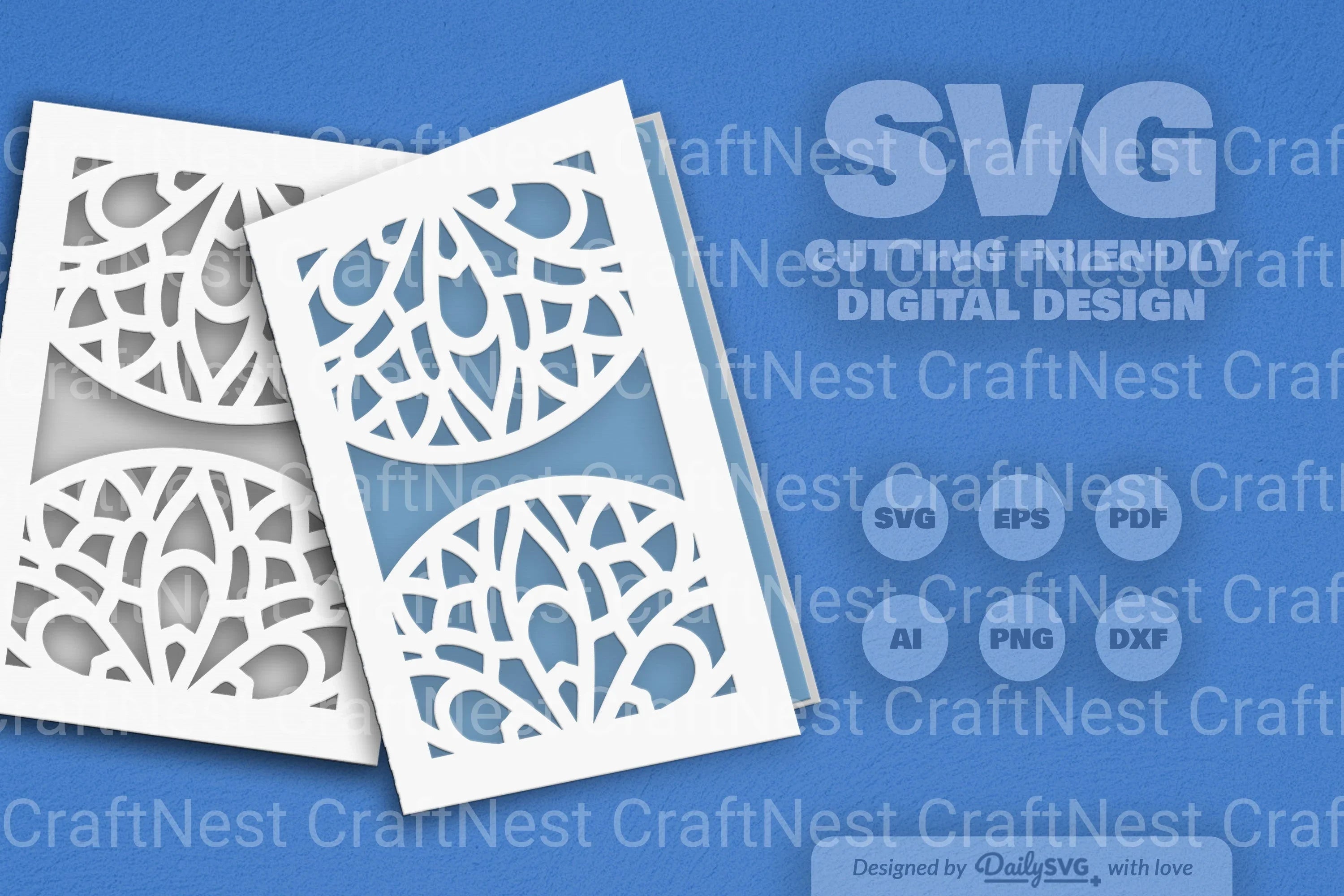 Mandala Mirror Papercut SVG Bundle