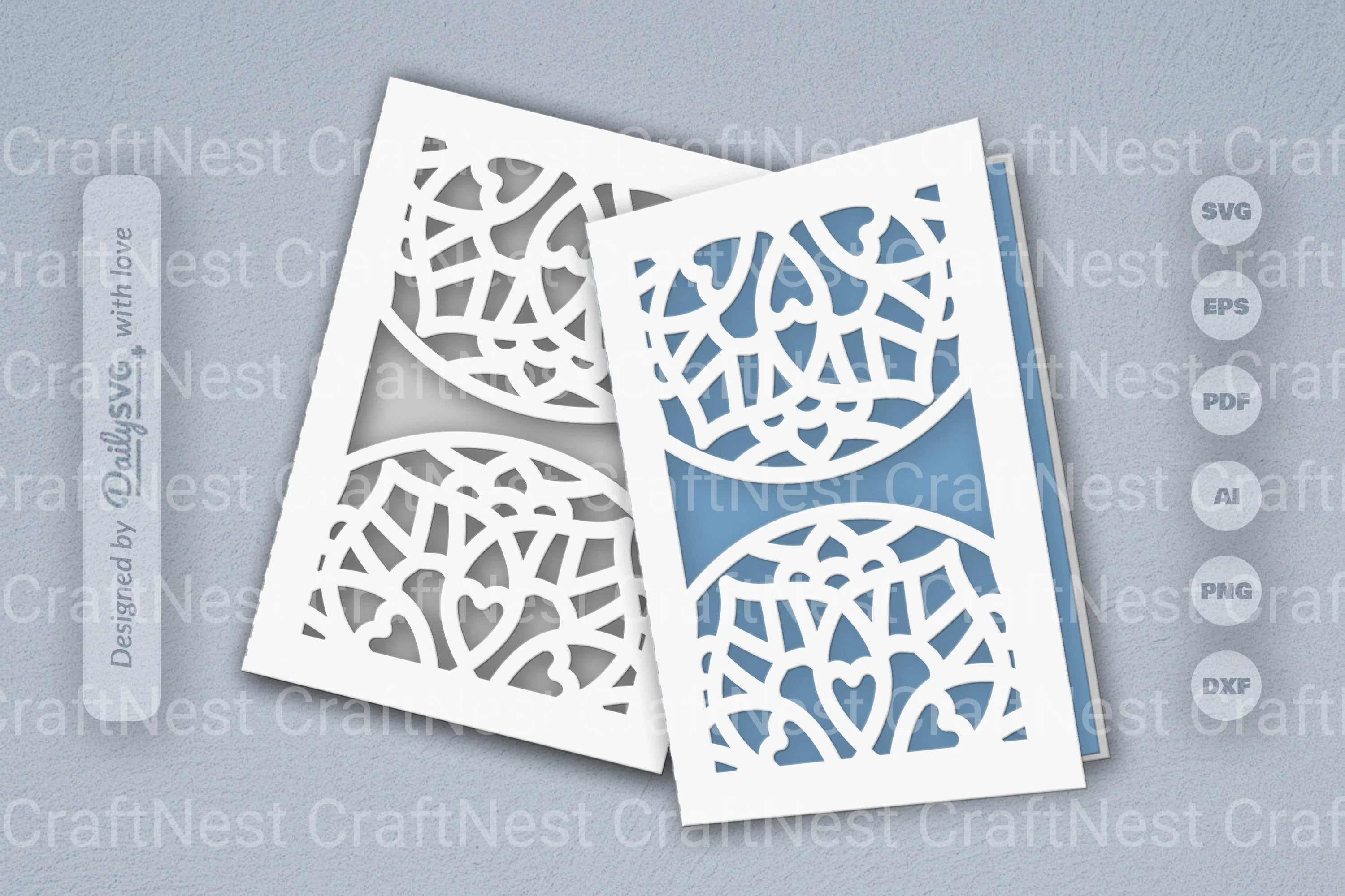 Mandala Mirror Papercut SVG Bundle