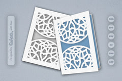 Mandala Mirror Papercut SVG Bundle 7 - CraftNest - Digital Crafting and Art