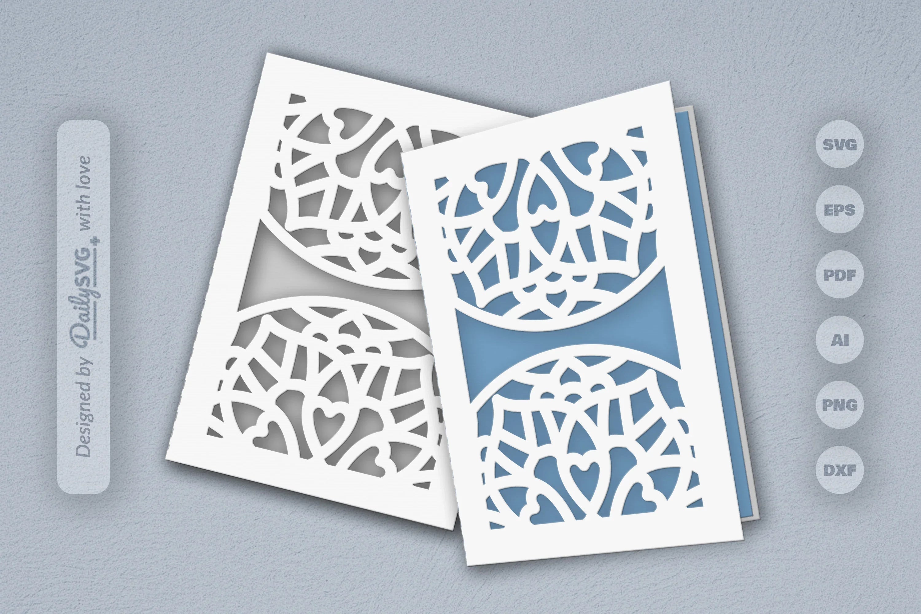 Mandala Mirror Papercut SVG Bundle 7 - CraftNest - Digital Crafting and Art