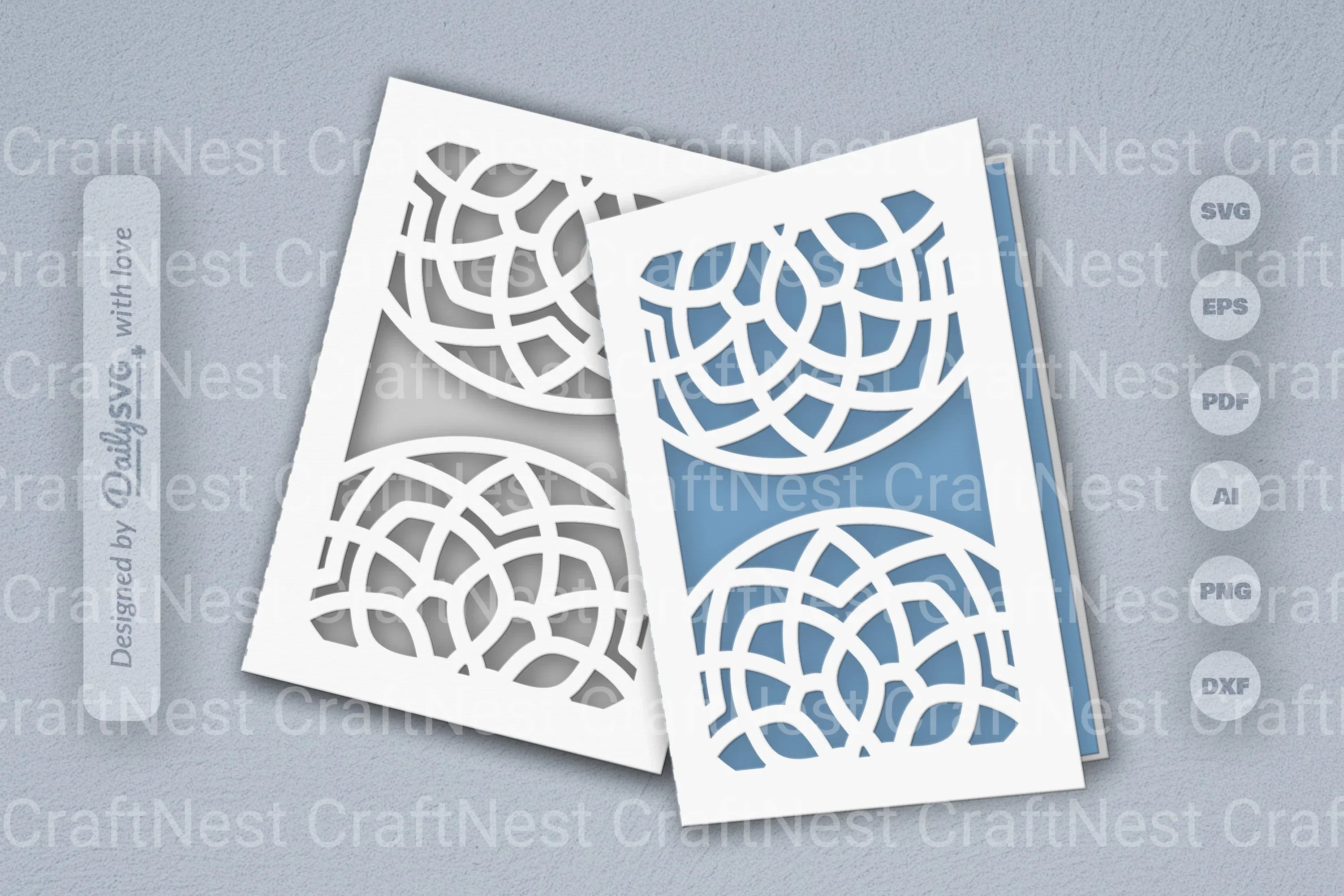 Mandala Mirror Papercut SVG Bundle