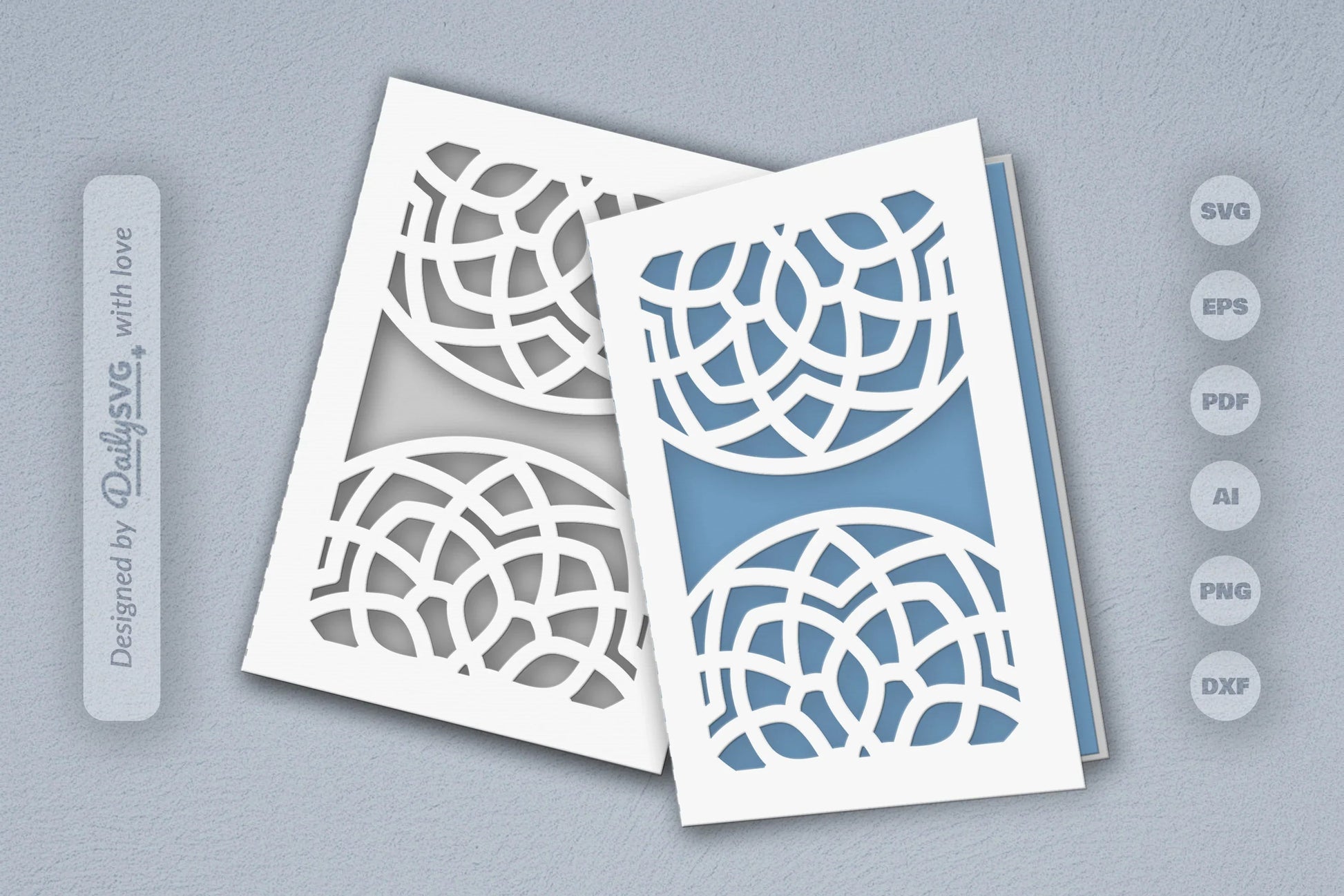 Mandala Mirror Papercut SVG Bundle 9 - CraftNest - Digital Crafting and Art