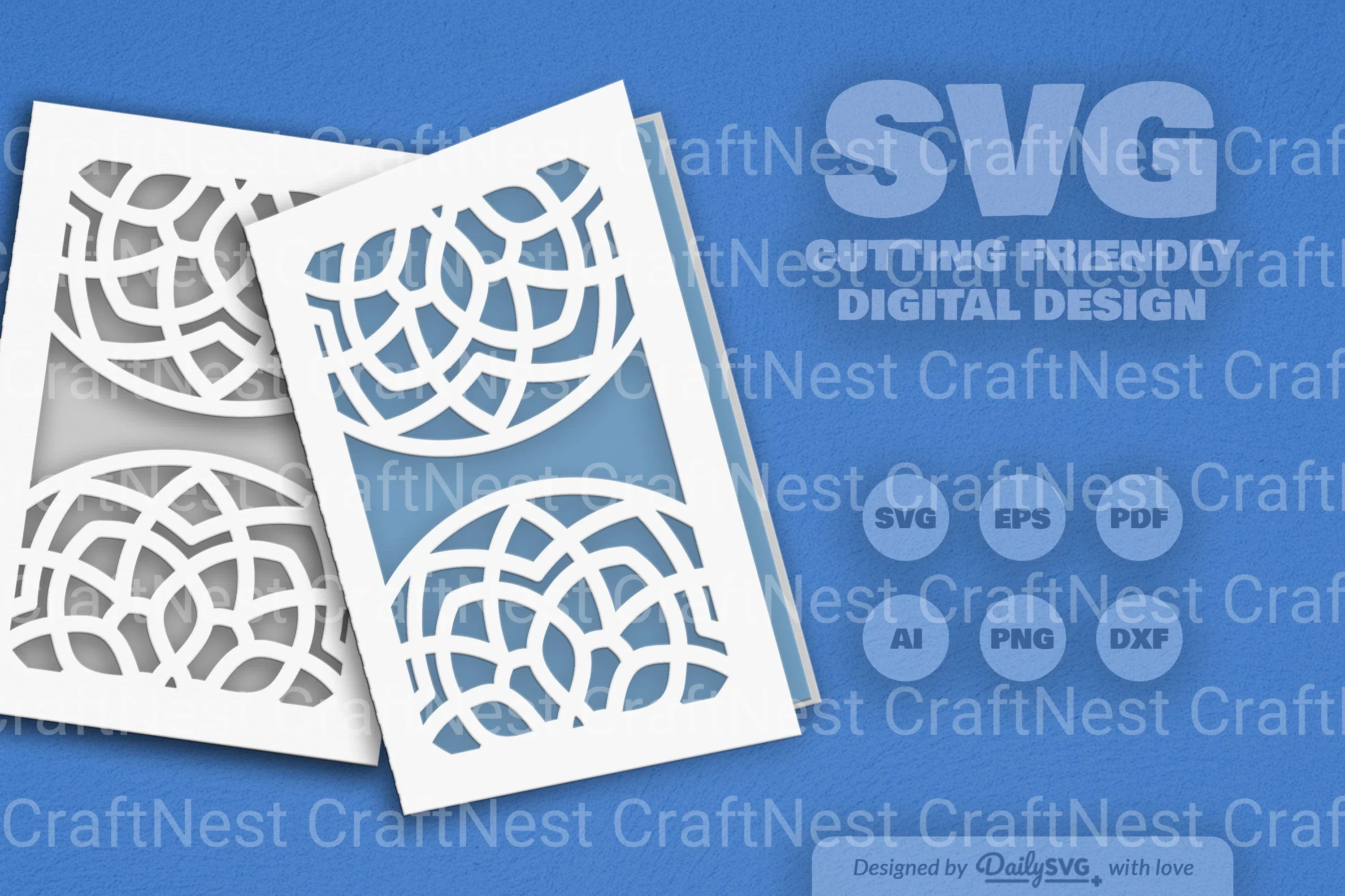 Mandala Mirror Papercut SVG Bundle