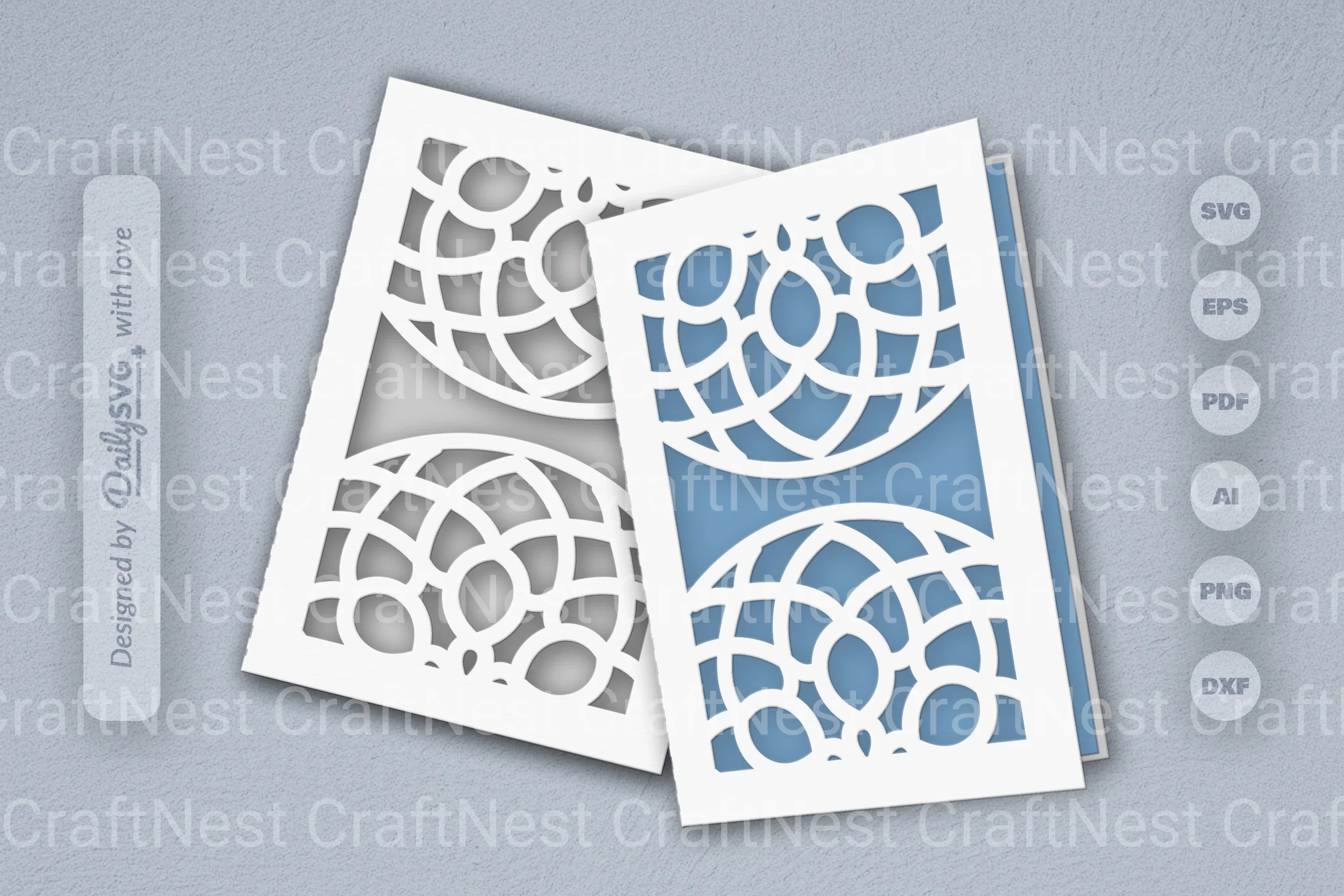 Mandala Mirror Papercut SVG Bundle
