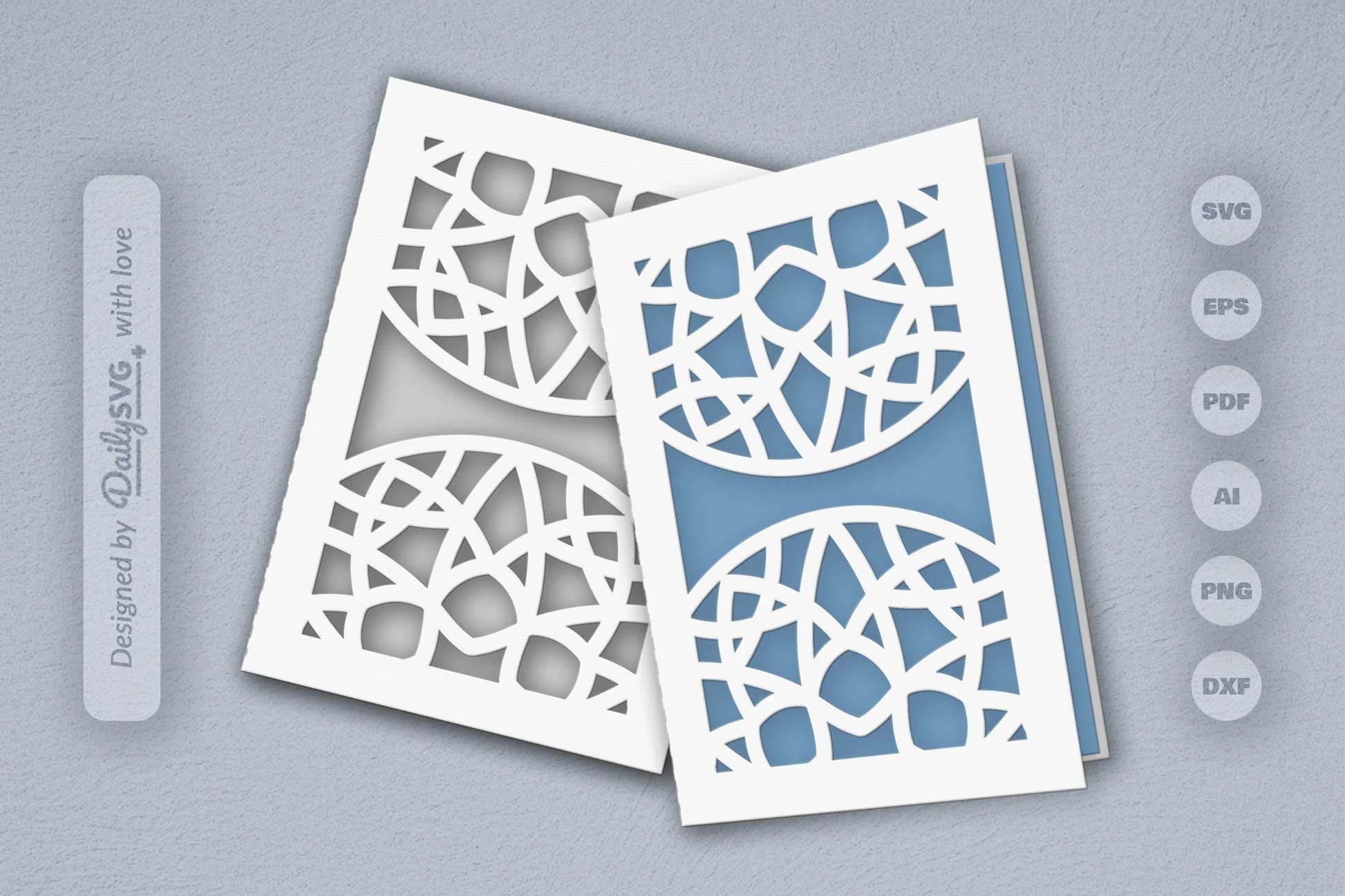 Mandala Mirror Papercut SVG Bundle 1 - CraftNest - Digital Crafting and Art
