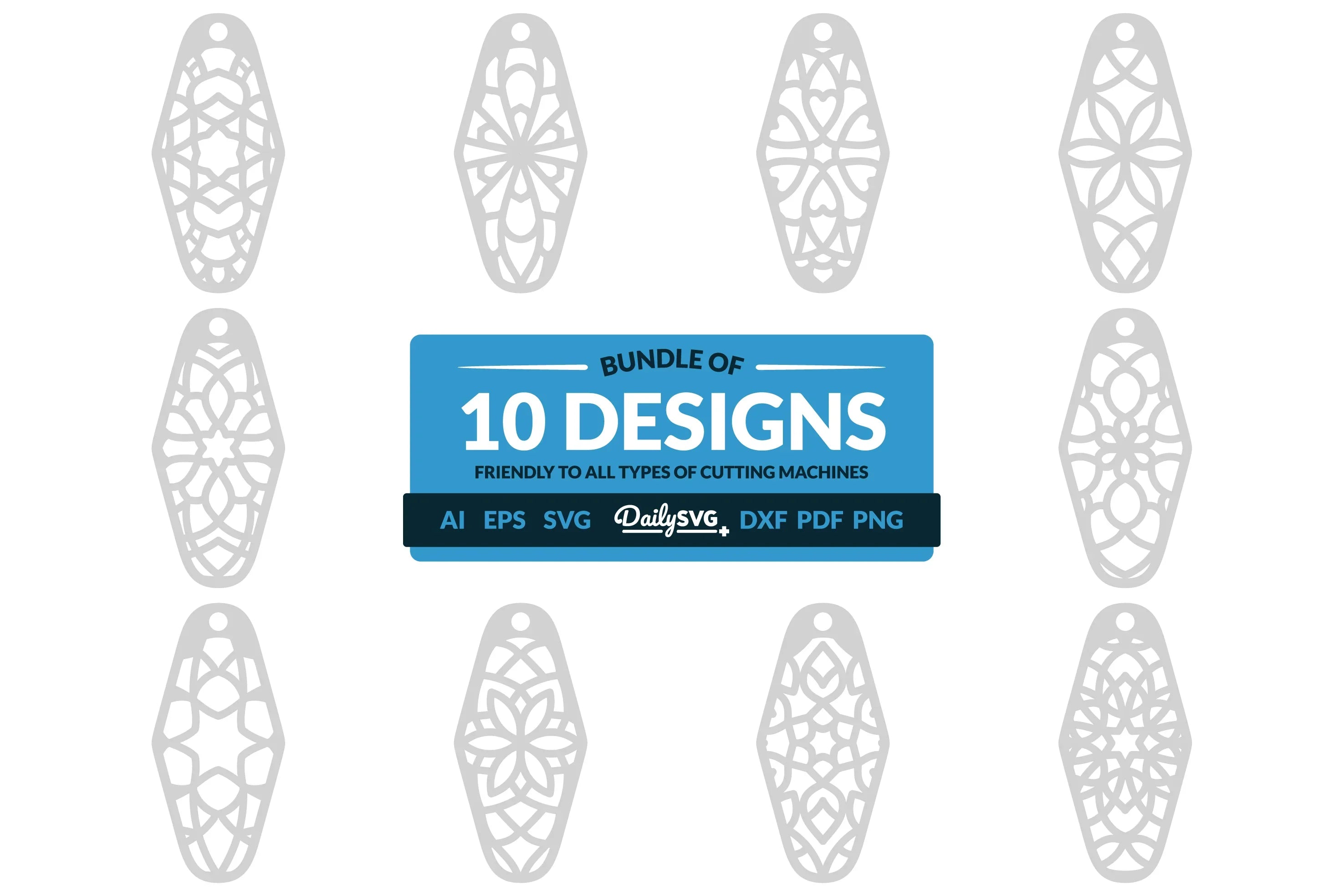 Daily SVG Bundles Mandala Motel Clipart - CraftNest - Digital Crafting and Art