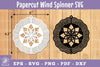 Mandala Papercut Wind Spinner SVG Bundle