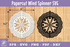 Mandala Papercut Wind Spinner Clipart Bundle