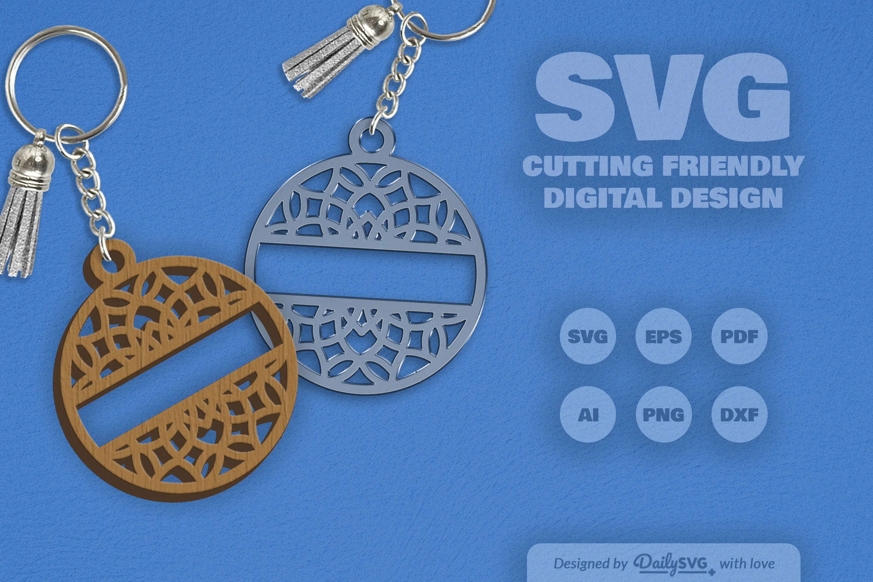 Daily Mandala Split Custom Clipart SVG Bundle - CraftNest - Digital Crafting and Art