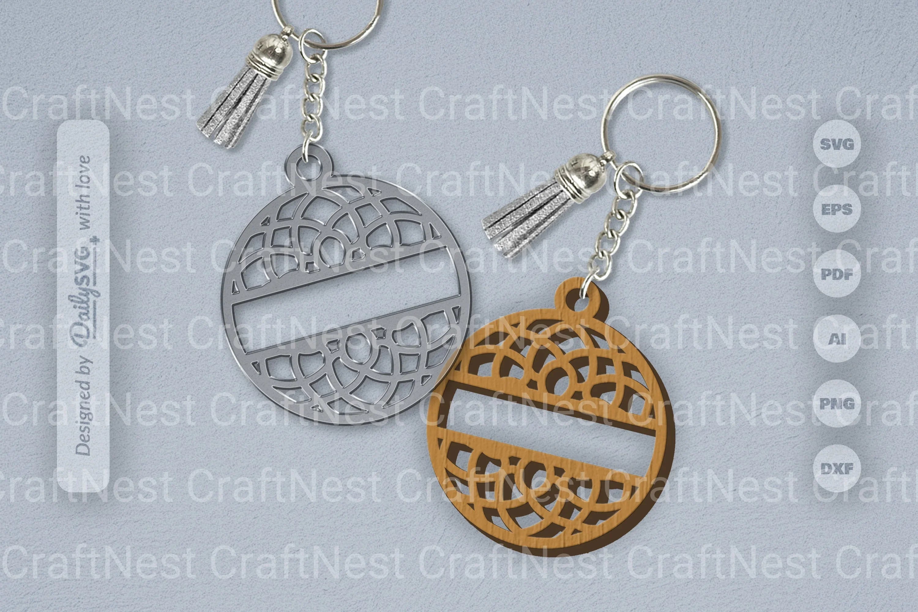 Mandala Split Custom SVG Bundle