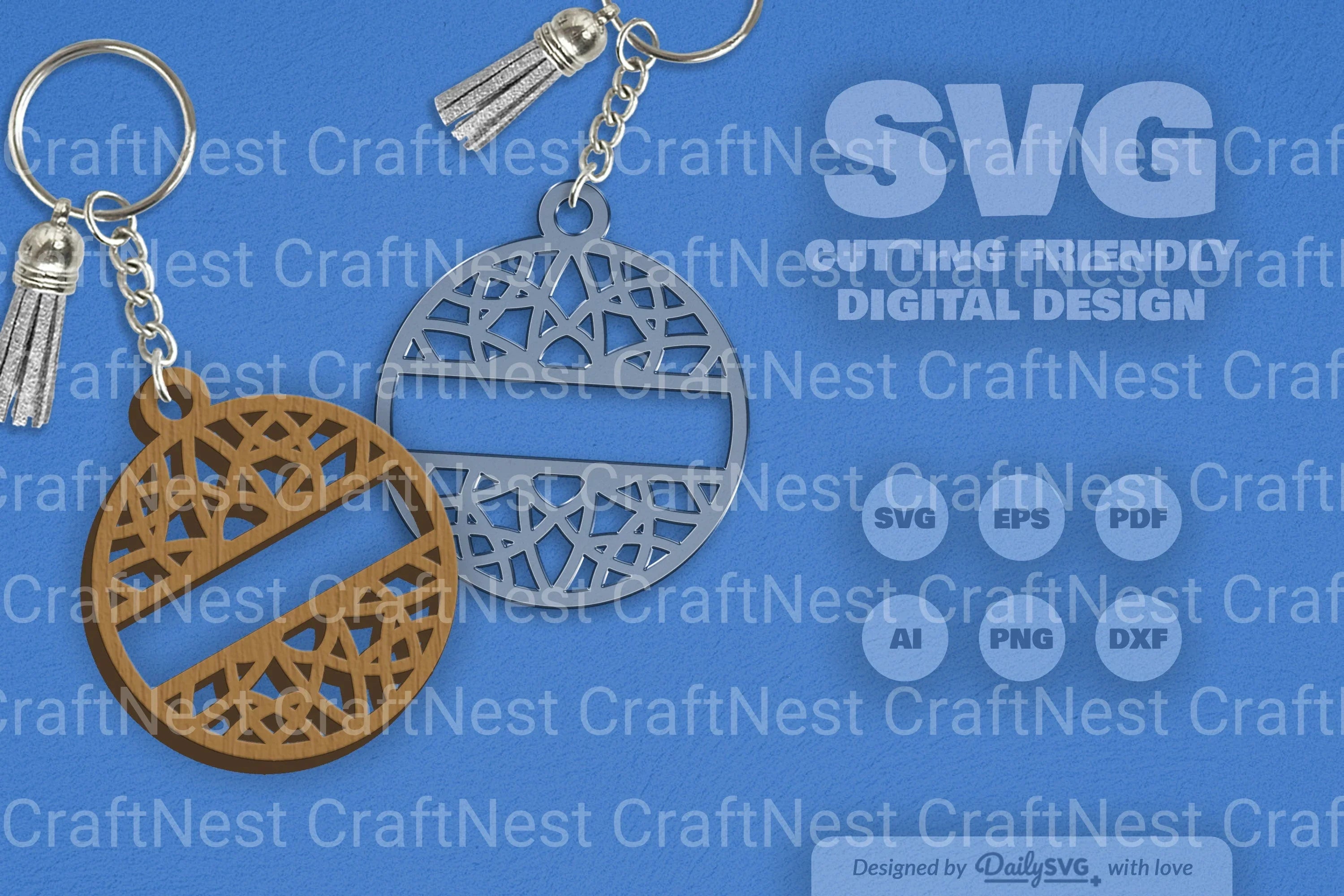 Mandala Split Custom SVG Bundle