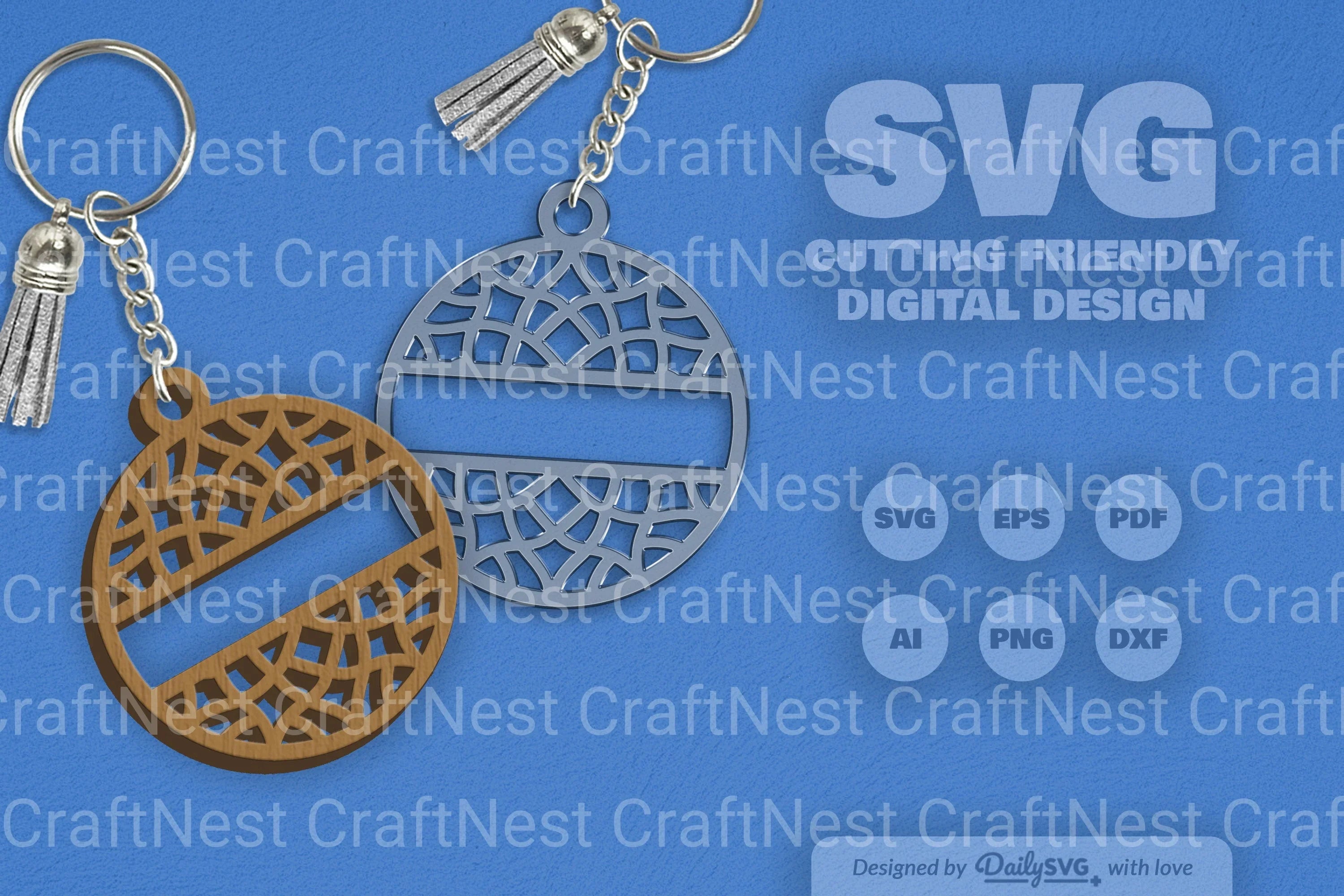 Mandala Split Custom SVG Bundle