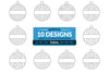 Daily Mandala Split Custom Clipart SVG Bundle